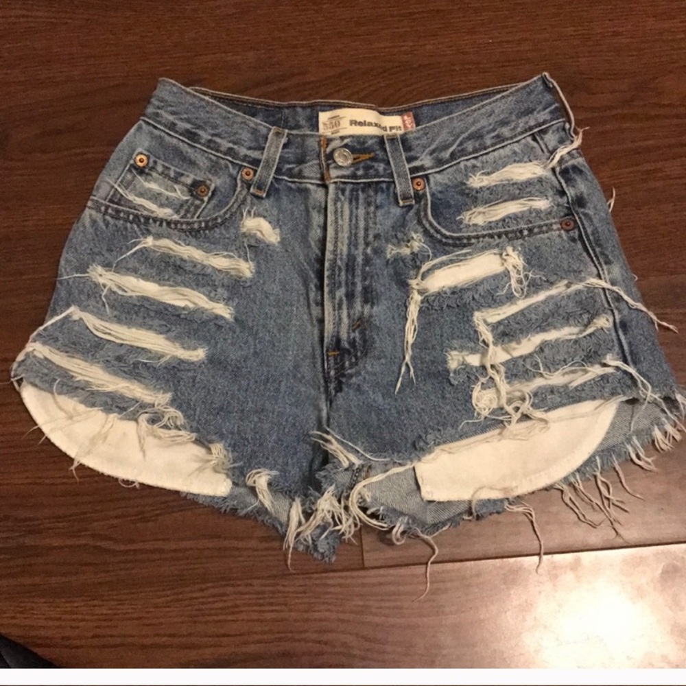 Levi Strauss high waisted Shorts